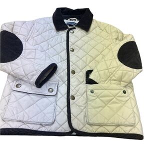 Lands’End quilted and Corduroy trim field jacket. Size children’s medium 5/6